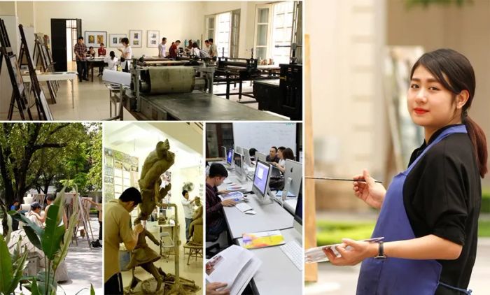 Trường Đại học Mỹ thuật Việt Nam - Hình ảnh 1