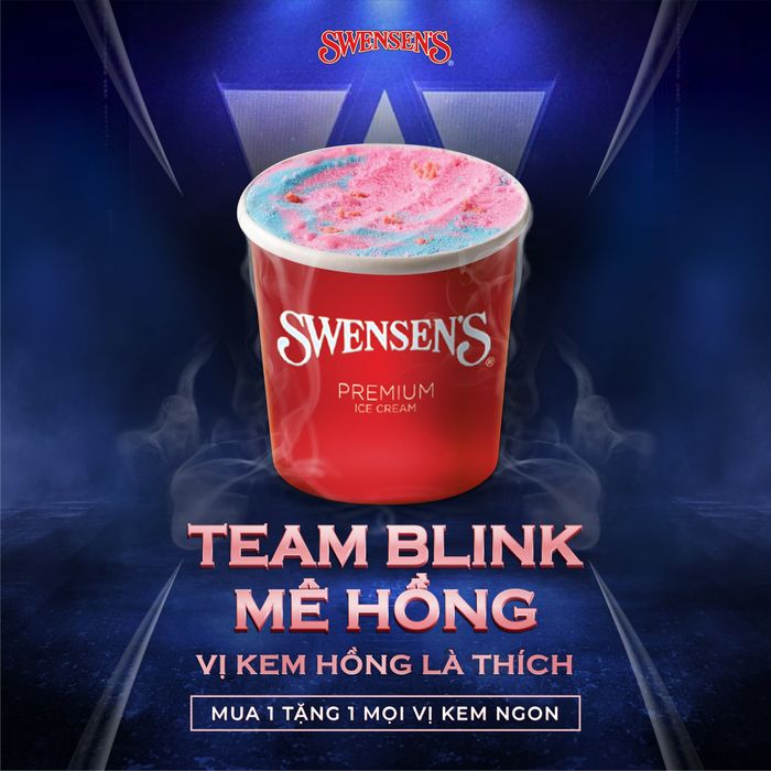 Không gian thưởng thức tại Swensen's