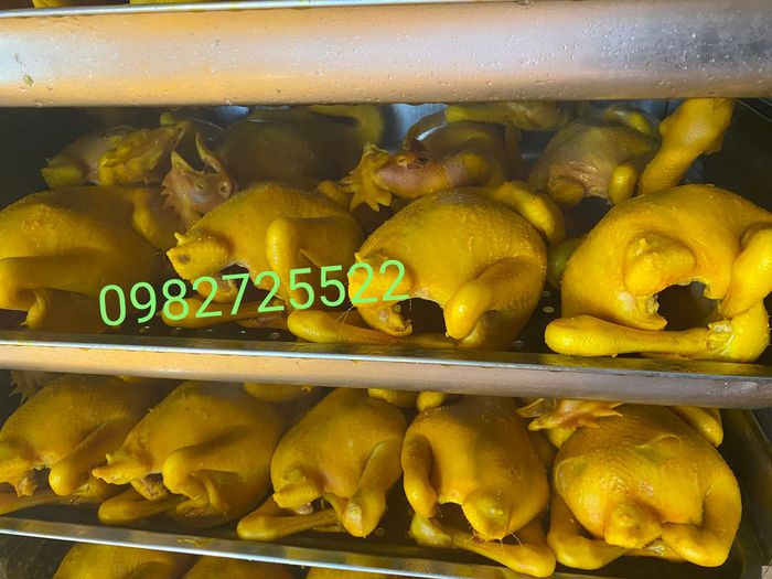 Hình ảnh gà ủ muối hoa tiêu Ngọc Hân - Sắc vàng quyến rũ