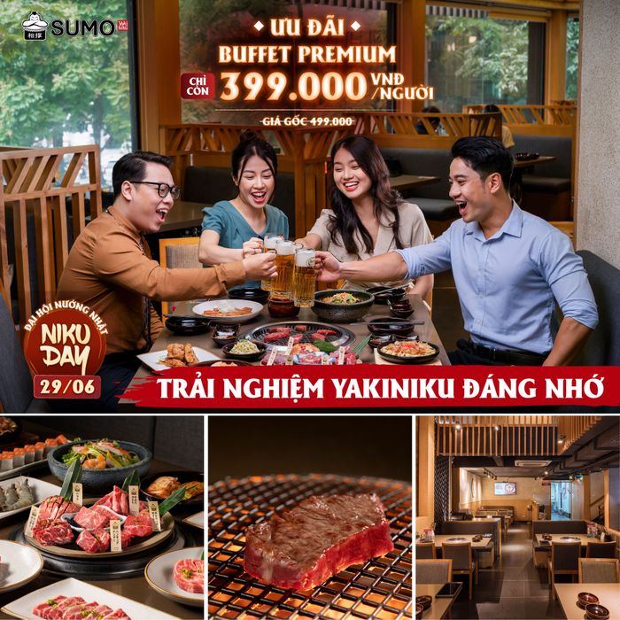 SUMO Yakiniku - Không gian ẩm thực Nhật Bản
