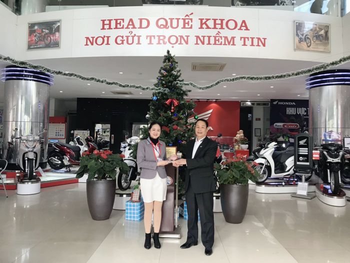 Hình ảnh showroom Honda Quế Khoa