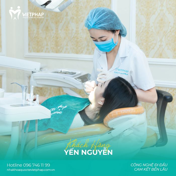Hình ảnh thực tế về cơ sở vật chất hiện đại tại Nha Khoa Quốc Tế Việt Pháp