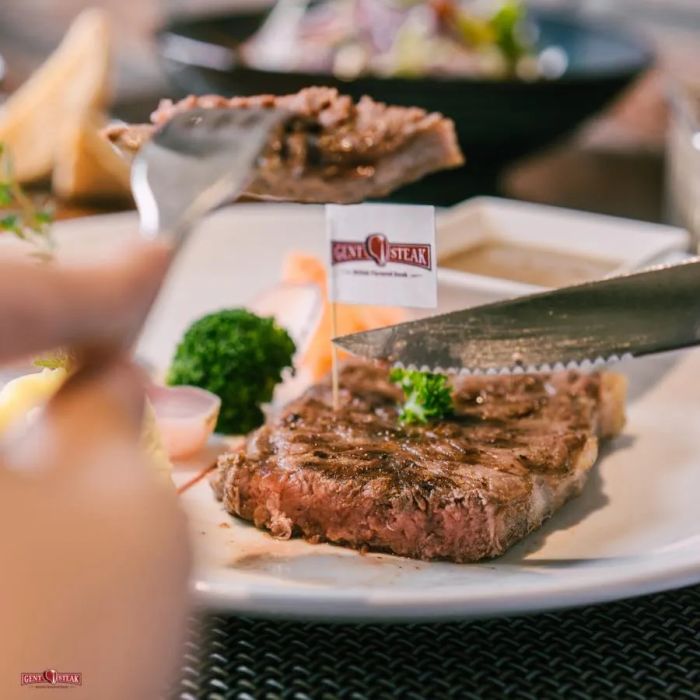 Gent Steak - Đẳng cấp Beefsteak, hương vị tinh tế