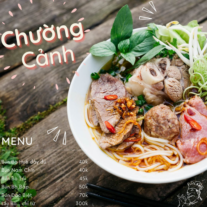 Bún bò Huế Chường Cảnh - hình ảnh minh họa 1