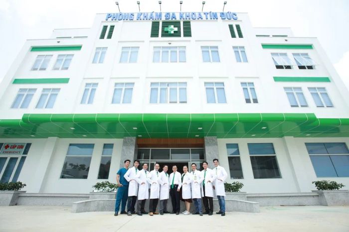 Hình ảnh thực tế tại Phòng khám đa khoa Tín Đức