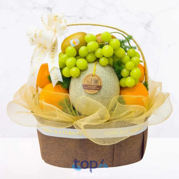 Giỏ trái cây Bạc Liêu - Cửa hàng chuyên cung cấp những giỏ trái cây độc đáo, tỉ mỉ và đẹp mắt