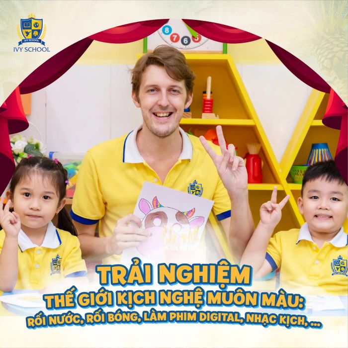 Không gian học tập hiện đại tại Ivy School - Nơi ươm mầm tài năng nhí