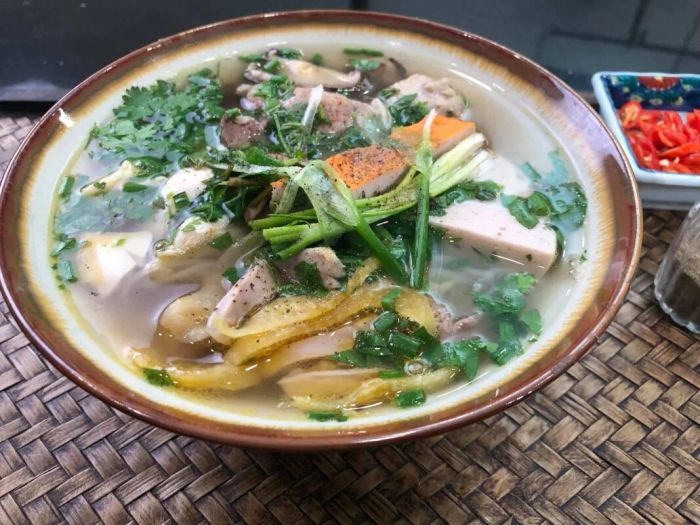 Hình ảnh bún mọc Bảo Khánh thơm ngon đúng điệu