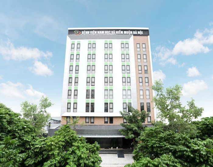 Hình ảnh đầu tiên về Bệnh viện Nam học và Hiếm muộn Hà Nội - cơ sở vật chất hiện đại phục vụ công tác khám chữa bệnh
