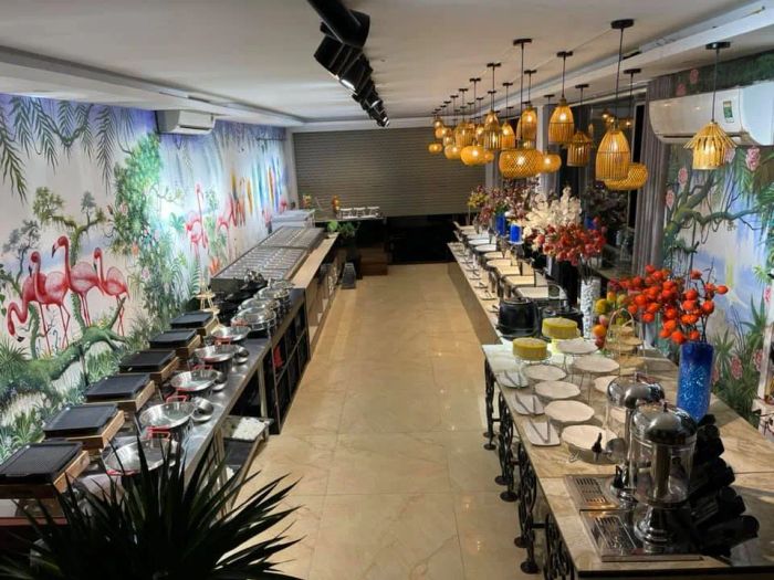 Bữa tiệc buffet hải sản phong phú tại Buffet Hải Sản Ốc Mười