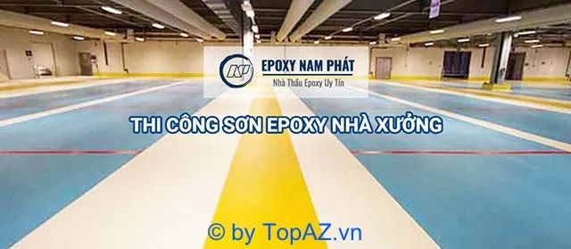 Dịch vụ sơn Epoxy nhà xưởng chuyên nghiệp tại Bình Dương