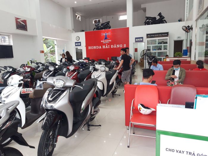 Hình ảnh showroom Honda Hải Đăng