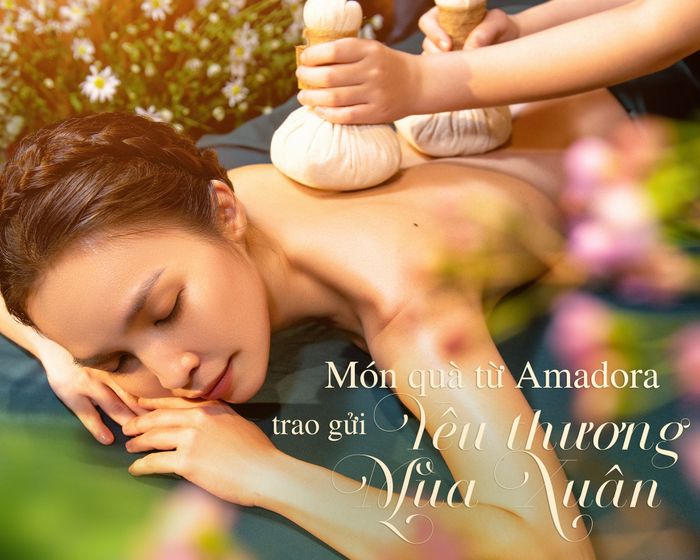 Không gian sang trọng và tinh tế tại Amadora Wellness Spa