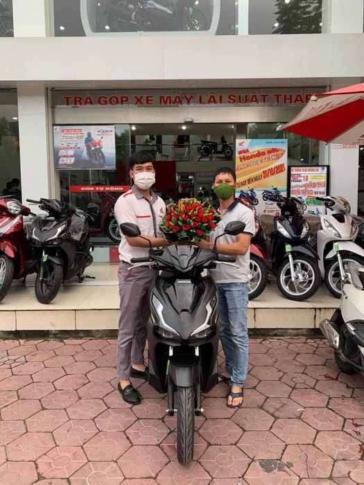 Không gian trưng bày hiện đại tại Honda Hoàng Hà