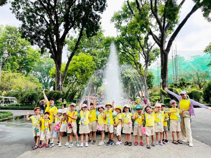 Khu vui chơi sáng tạo tại Ivy School - Nơi bé học mà chơi, chơi mà học