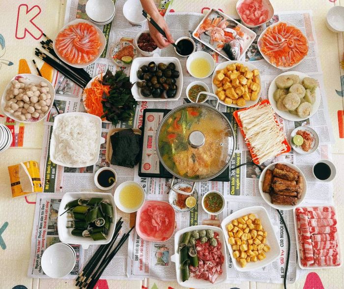 Hình ảnh lẩu ốc đặc biệt tại Ốc Kao