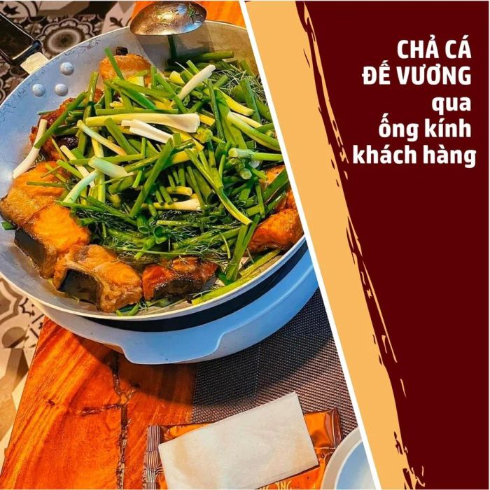 Chả Cá ĐẾ VƯƠNG - Hương vị đậm đà, sang trọng