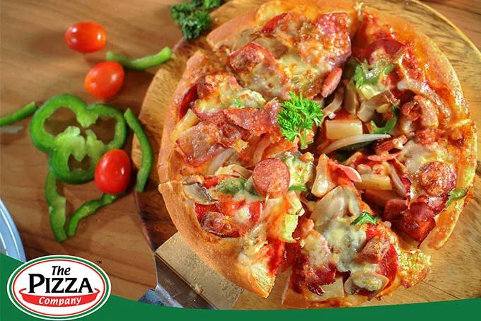 Những chiếc pizza hảo hạng với topping phong phú tại The Pizza Company