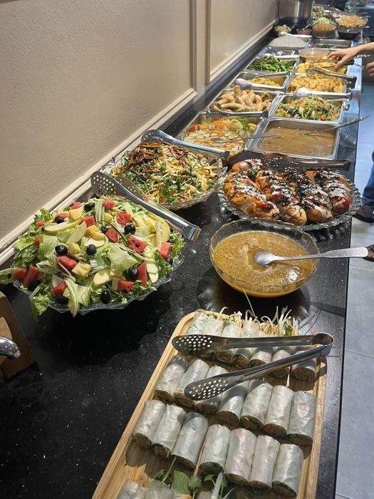 Không gian ấm cúng tại D've Buffet Chay