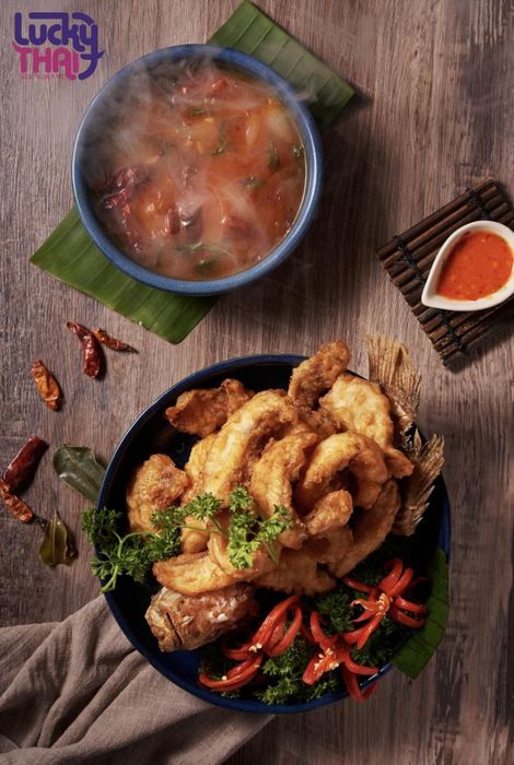 Không gian sang trọng mang đậm chất Thái tại Lucky Thái