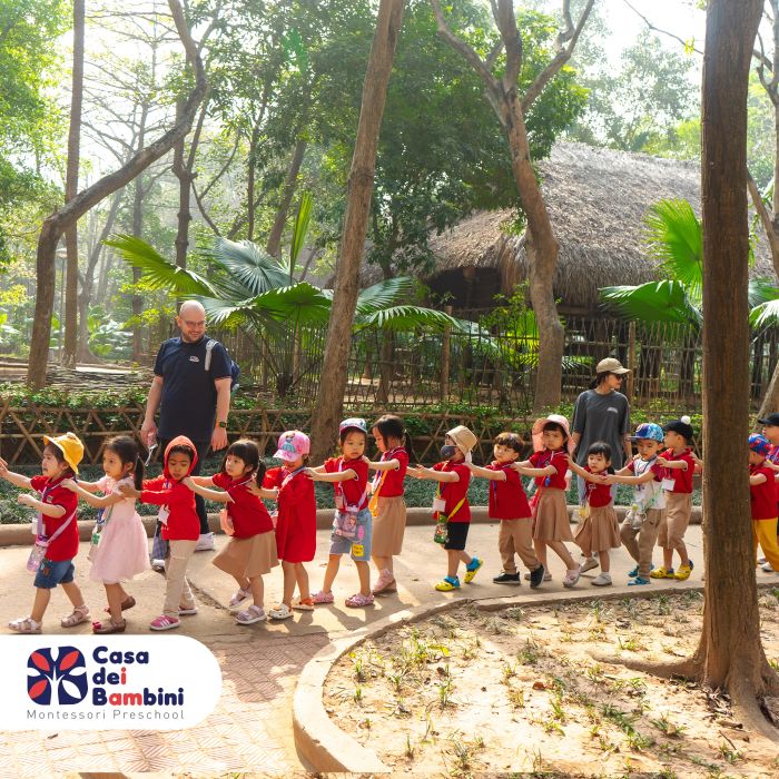 Không gian học tập Montessori chuẩn quốc tế tại Casa dei Bambini