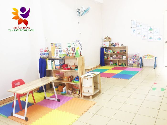 Hình ảnh lớp học can thiệp tại Nhân Hòa