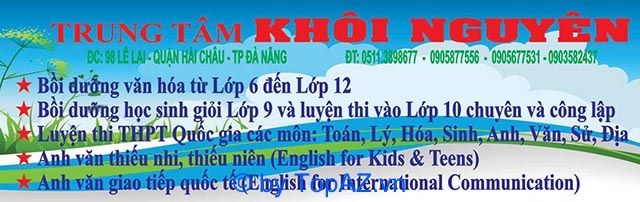 Trung tâm luyện thi đại học chất lượng tại Đà Nẵng