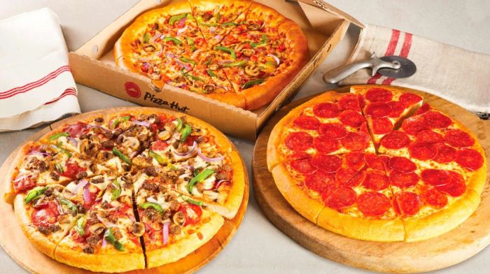 Không gian hiện đại và sang trọng tại Pizza Hut Hà Đông
