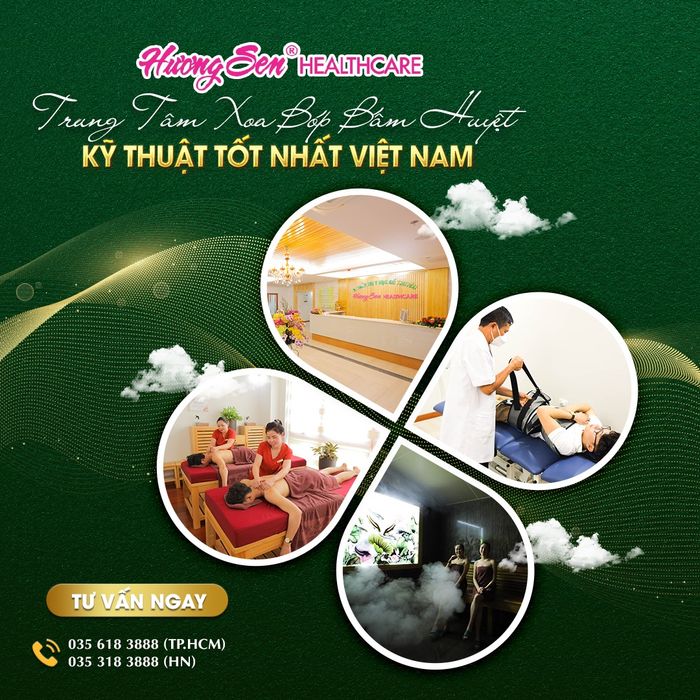 Không gian xông hơi tiêu chuẩn tại Hương Sen Healthcare