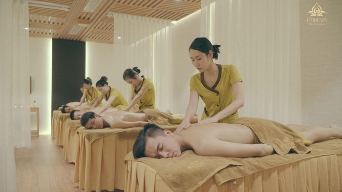 Phòng massage sang trọng tại Andeva - Korea Spa Land