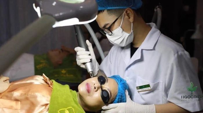 Hình ảnh liệu trình chăm sóc da chuyên sâu tại Ngọc Diệp Beauty