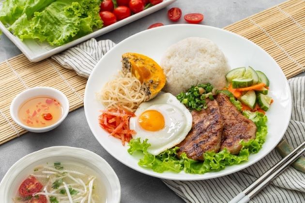 Cơm tấm Bình Tân chất lượng, hương vị đậm đà mà giá lại vô cùng hợp lý