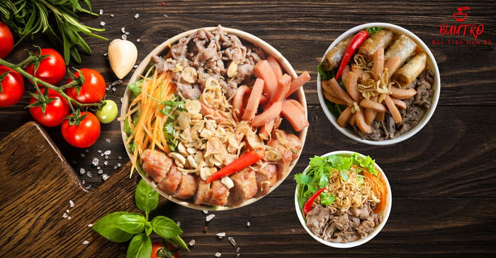 BumTro - Bún trộn Nam Bộ ảnh minh họa 2