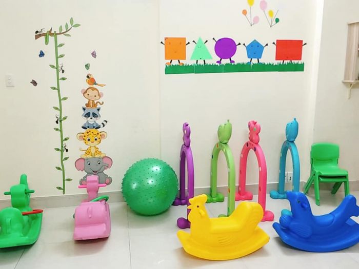 Hình ảnh lớp học can thiệp tại Thành Đạt Education