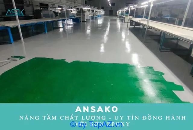 Dịch vụ sơn Epoxy nhà xưởng chất lượng cao tại Bình Dương