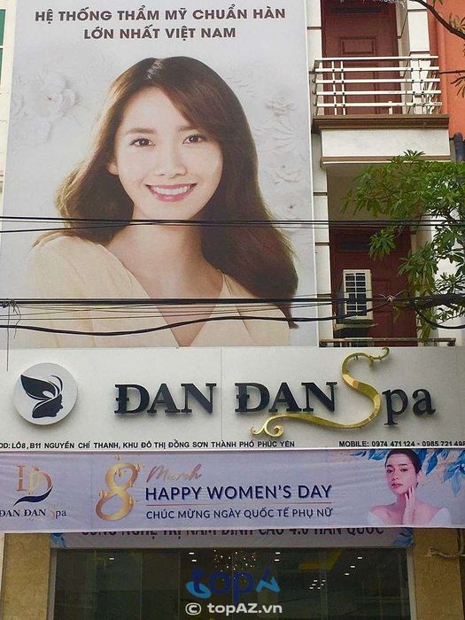 Spa Đan Đan tại TP. Phúc Yên: Nơi lý tưởng để chăm sóc sức khỏe và sắc đẹp.