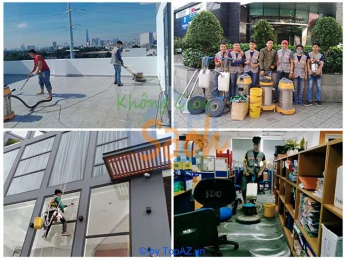 Không Gian Sạch - Đối tác tin cậy cho dịch vụ tạp vụ văn phòng chuyên nghiệp tại TP.HCM