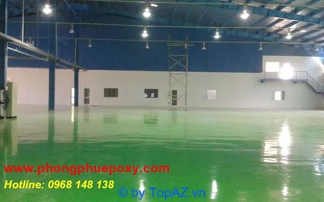 Dịch vụ sơn Epoxy nhà xưởng chuyên nghiệp tại Bình Dương