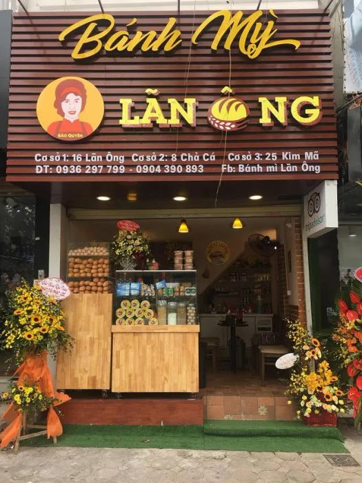 Hình ảnh bánh mì Lãn Ông thơm ngon