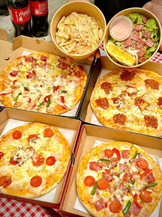 Những tác phẩm pizza nghệ thuật đầy màu sắc tại Let's Pizza