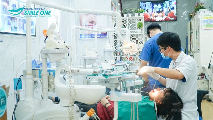 Không gian hiện đại và tiện nghi tại Nha Khoa Smile One