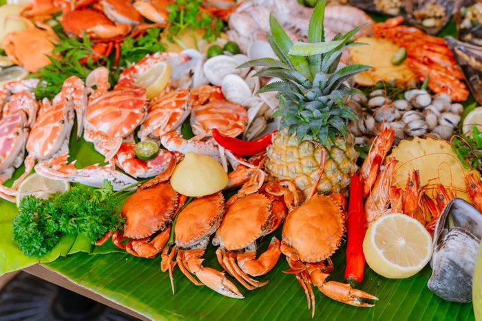 Không gian sang trọng tại Bay Seafood Buffet Hồ Gươm