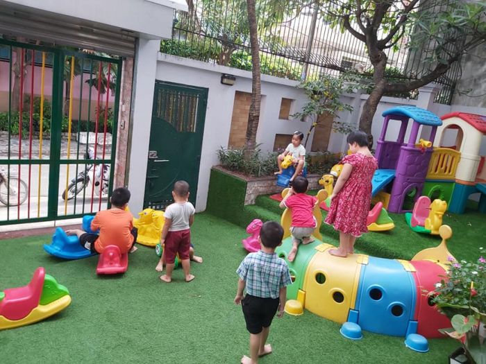 Hình ảnh hoạt động can thiệp nhóm tại trung tâm