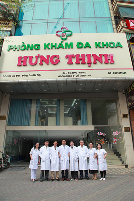 Không gian nội thất hiện đại tại Phòng Khám Nam Khoa Hưng Thịnh