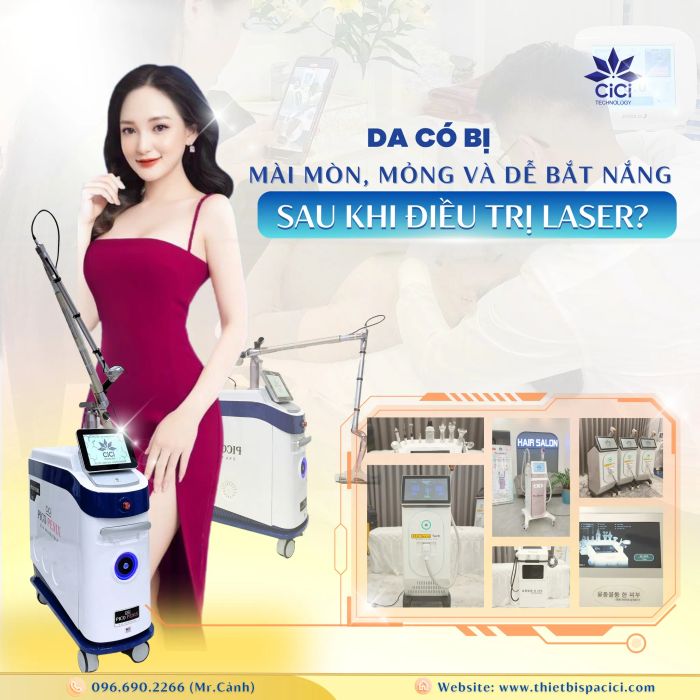Hình ảnh thiết bị spa cao cấp từ CiCi