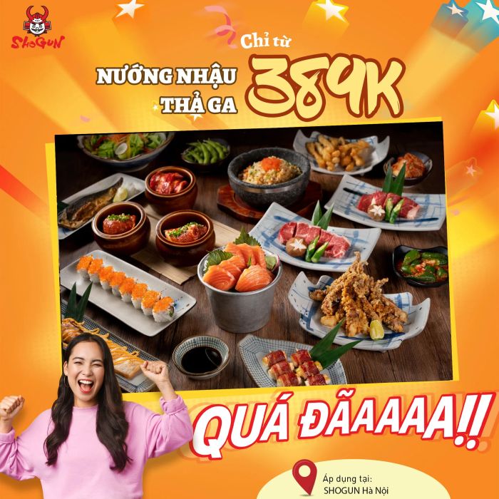 Không gian ấm cúng tại Shogun Japanese Street BBQ (Ảnh 1)