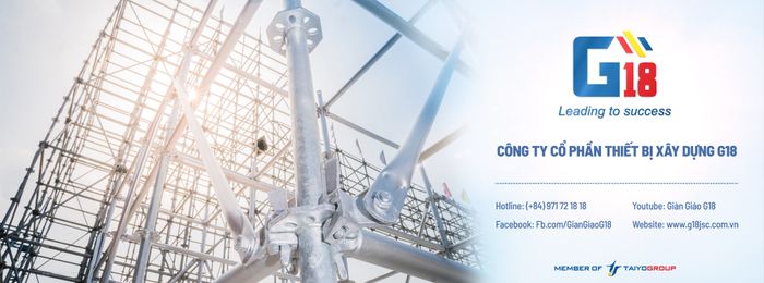 Hình ảnh thi công ấn tượng với giải pháp giàn giáo G18