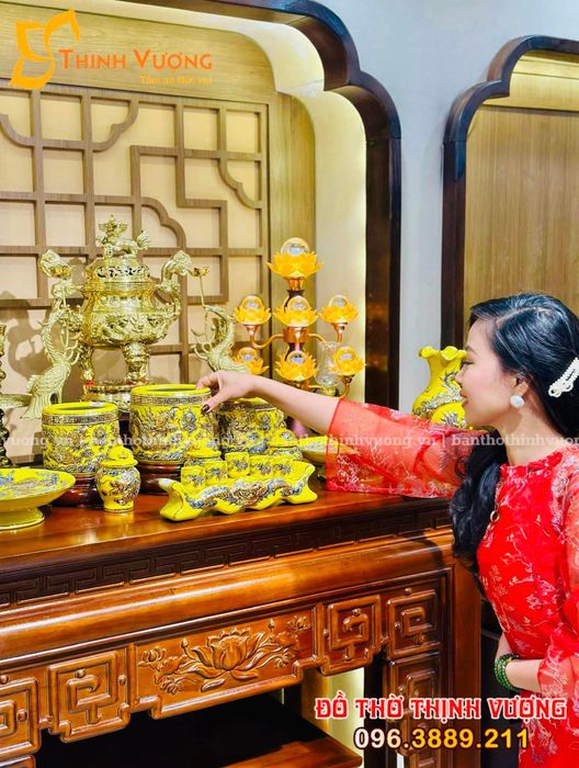 Bộ sưu tập đồ thờ gỗ cao cấp tại Thịnh Vượng