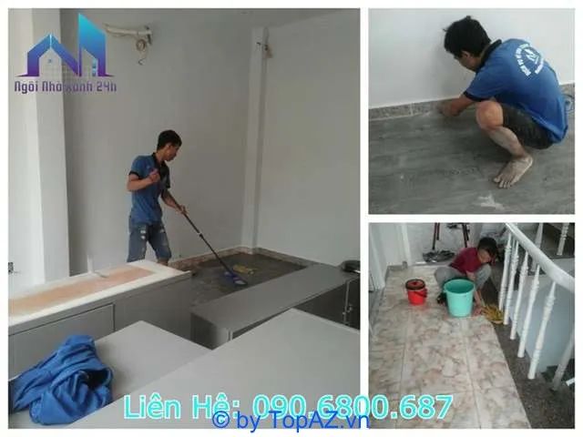 Dịch vụ vệ sinh nhà sau xây dựng đạt chuẩn tại TP.HCM