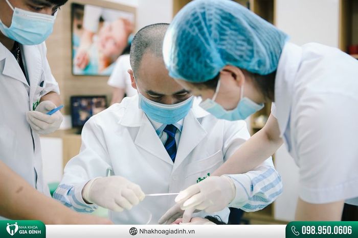 Không gian hiện đại đạt chuẩn quốc tế tại Nha khoa Gia Đình